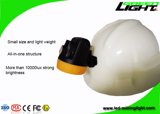 143lum Cordless Cap Lamp Matte Surface IP68 Waterproof For Underground Mining Jobs
