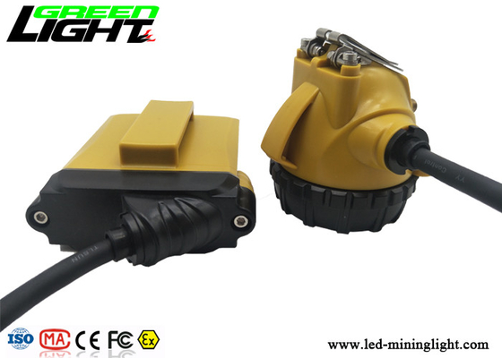 Safety Coal Miner Hard Hat Light Stretch Resistant Cable Connection Waterproof IP68