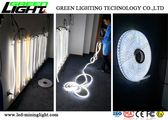 Corrision Resistant LED Flexible Strip Lights Explosion Proof 140 Leds Per Meter