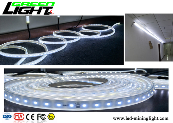 Corrision Resistant LED Flexible Strip Lights Explosion Proof 140 Leds Per Meter