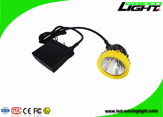 50000lux Brightness Coal Miner Cap Lights GL6-B 11.2Ah Big Li - Ion Battery Capacity