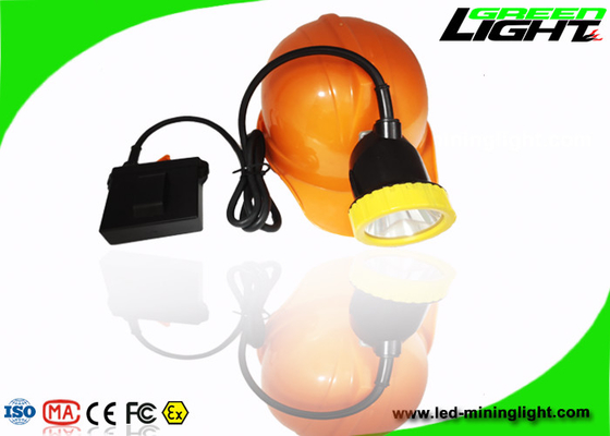 50000lux Brightness Coal Miner Cap Lights GL6-B 11.2Ah Big Li - Ion Battery Capacity