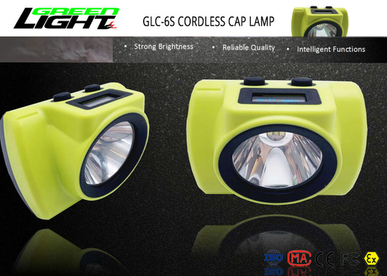 6.8Ah Battery Cordless Cap Lamp Mining Rechargeable Explosion Proof ATEX M1 IP68