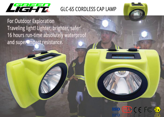 Super Bright Rechargeable LED Headlamp Explosion Proof 6.8Ah Li - Ion Battery