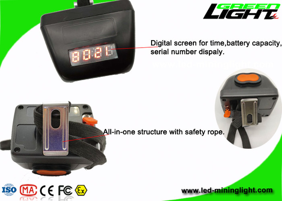 Underground Safety Miners Cap Lamps Cordless , PC Hard Hat Led Lights GL4.5