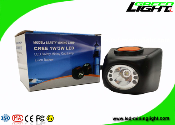 Underground Safety Miners Cap Lamps Cordless , PC Hard Hat Led Lights GL4.5