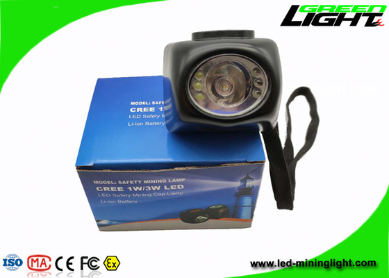 Underground Safety Miners Cap Lamps Cordless , PC Hard Hat Led Lights GL4.5