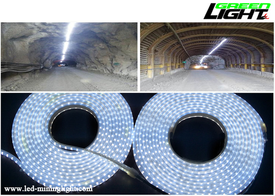 16W Industrial Led Rope Lights Strip Illumination For Underground Safety System