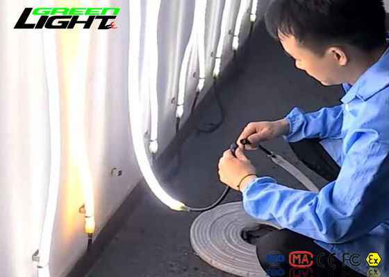Anti Explosive LED Flexible Strip Lights RGB 5050 Silicone Material Cool White Color