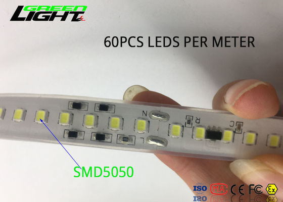 5050 SMD Low Voltage Led Strip Light Waterproof IP68 AC 24V-36V For Mining Lighting