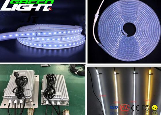 Warm White Led Flexible Tape Light , Waterproof Led Strip Lights Over Current Protection