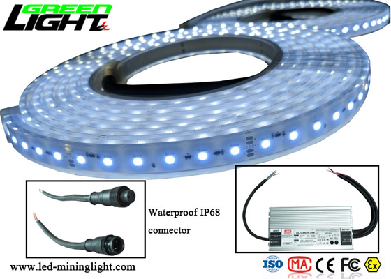 Fire Retardant LED Flexible Strip Lights 140 LEDs Energy Saving Improve Worker Safety
