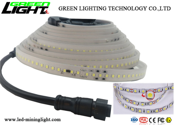 DC 24V LED Flexible Strip Lights White Silicon Maintenance Impact Resistant