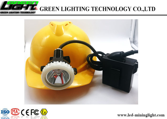 Traditional Charging Coal LED Miners Cap Lamp 146LUM 6.6Ah 1200 Battery Cycles