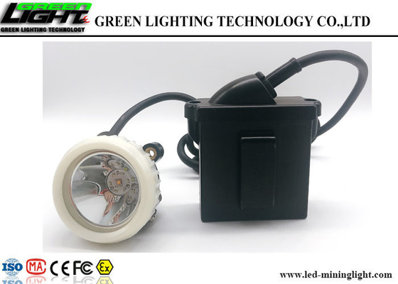 Traditional Charging Coal LED Miners Cap Lamp 146LUM 6.6Ah 1200 Battery Cycles