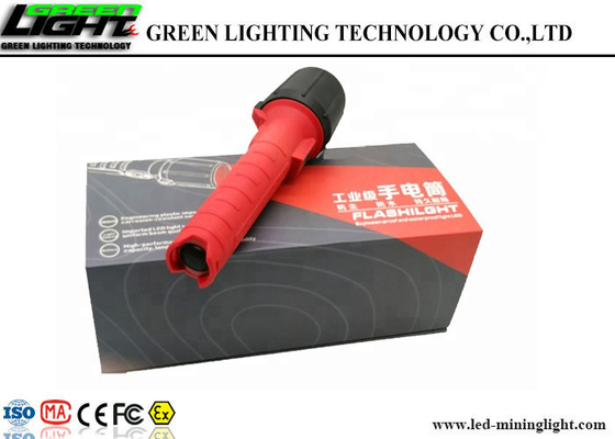 Low Battery Indication Explosion Proof Torch Light , Rechargeable Torch Light