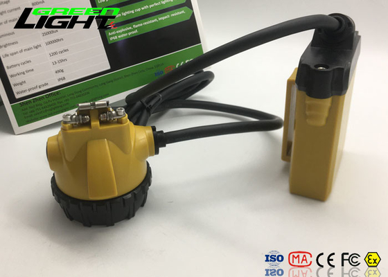 2A Charger Super Bright Led Headlamp Aluminum Cup Material For Miner / Hunting
