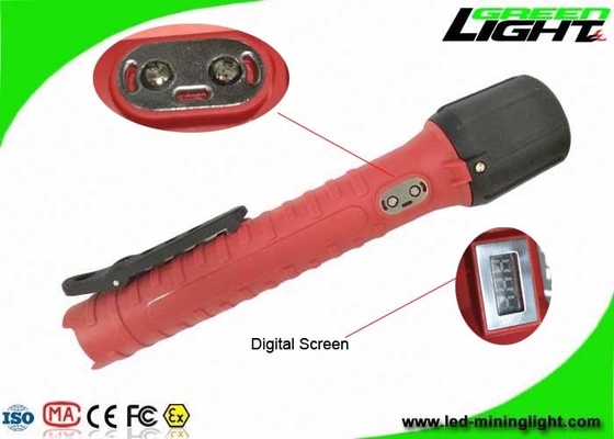 1300lum LED Flashlight Torch Flame Resistant 25000Lux Uv Black Waterproof IP68