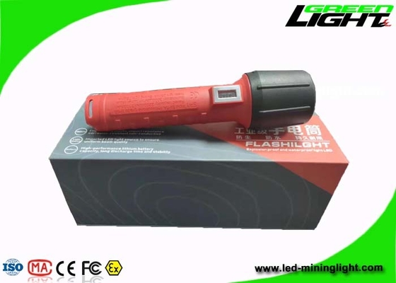 1300lum LED Flashlight Torch Flame Resistant 25000Lux Uv Black Waterproof IP68