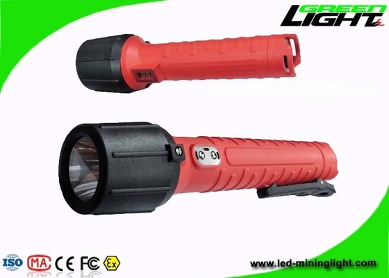 1300lum LED Flashlight Torch Flame Resistant 25000Lux Uv Black Waterproof IP68