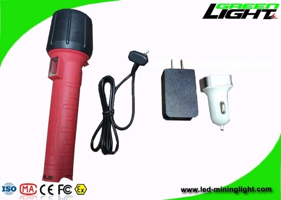 1300lum LED Flashlight Torch Flame Resistant 25000Lux Uv Black Waterproof IP68