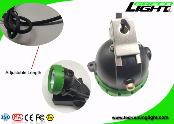 10000lux Mining Cap Lights High Brightness 216lum Li - Ion Battery Pack Light Weight