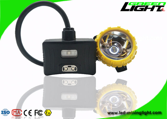 15000lux Brightness Semi Corded Mining Lamp Warning Lights Panasonic Battery Pack