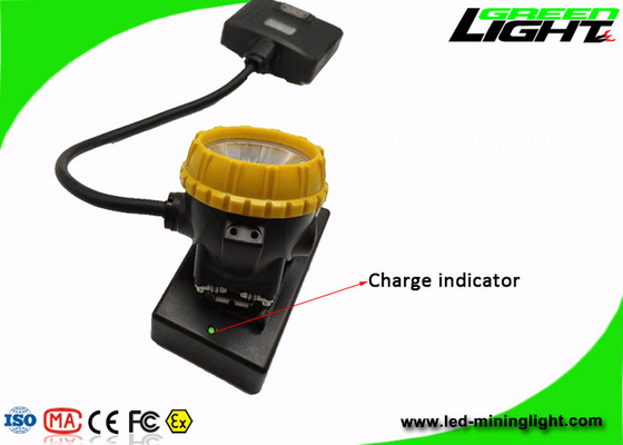 15000lux Brightness Semi Corded Mining Lamp Warning Lights Panasonic Battery Pack