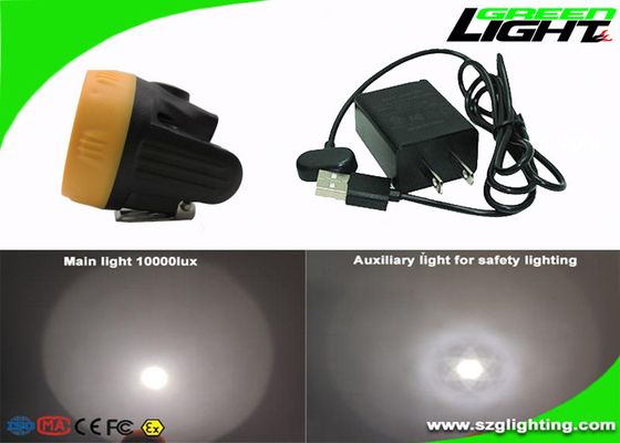 Explosion Proof Rechargeable Led Headlamp Cordless Mining Safety Cap Lithium Ion Battery