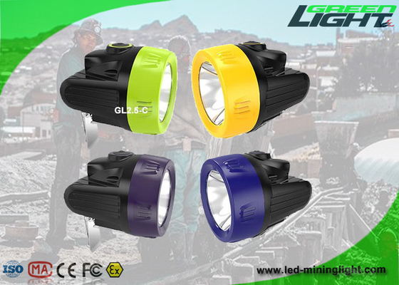 Explosion Proof Rechargeable Led Headlamp Cordless Mining Safety Cap Lithium Ion Battery