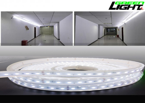 SMD5050 Safety LED Flexible Strip Lights High Voltage Temp Regulation Protection