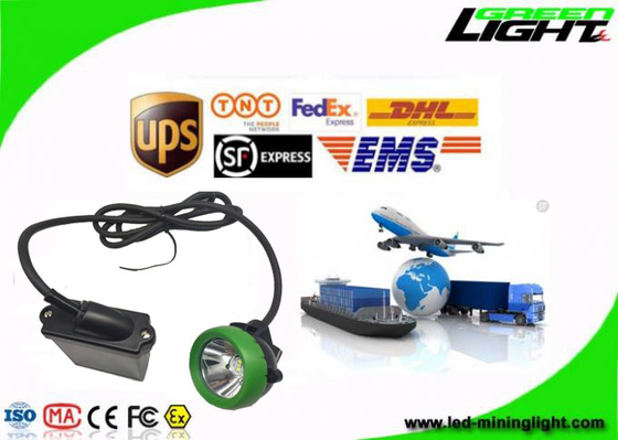 Safety LED Headlamp Lights Auxiliary Fire Retardant SOS Flashlight Lithium Ion Battery