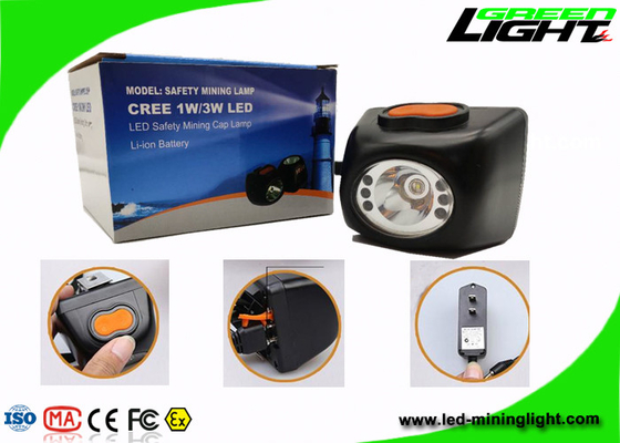 Digital Cordless Mining Lights Safety Cap Lamps Recycles Battery Msha Approved