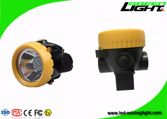 Underground Safety Mining Helmet Light 4000lux Plug In Charger High Power