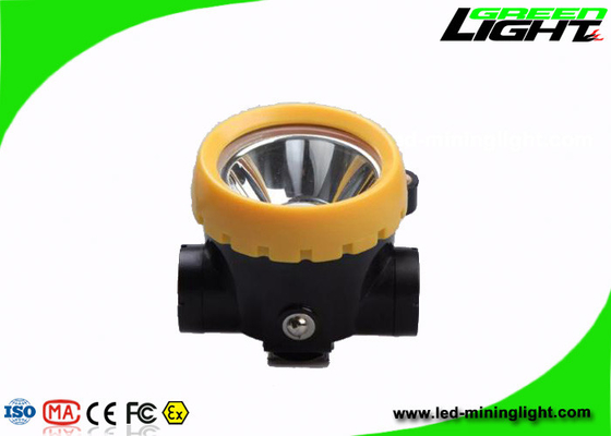 Underground Safety Mining Helmet Light 4000lux Plug In Charger High Power