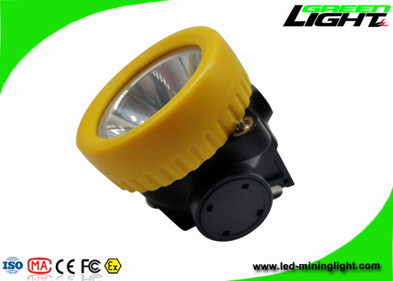 Safety Head Cordless Mining Cap Lamps Led Helmet Light 2.2ah Battery Capacity