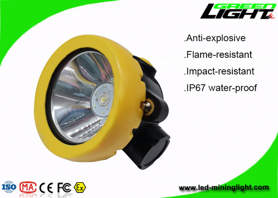 4000lux Cordless Coal Mining Lights Explosion Proof With 230mA Main Light Current