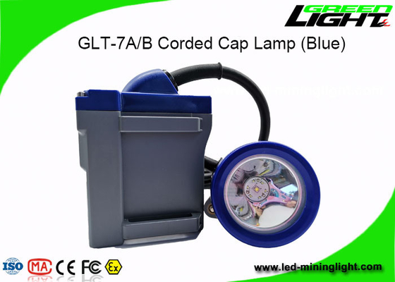 Safety Mining LED Corded Cap Lamp High Brightness With 22hrs Working Time