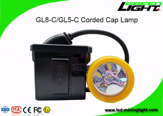 Underground Safety 10000lux 1.67W LED Miners Cap Lamp