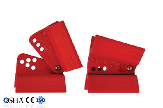 Flame Retardant Adjustable Butterfly Valve Lockout