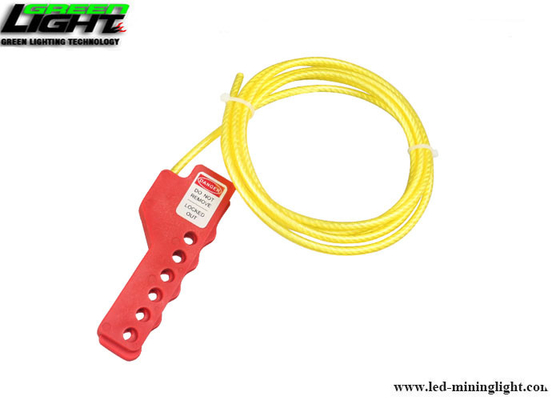 Adjustable 1.8m Cable Stainless Steel Safety Lock Out
