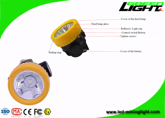 Rechargeable Battery PC 3500Lux LED Miner Mining Lights