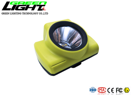 IP68 18000LUX 6800mAh Rechargeable Mining Cap Lamps high illuminous, wire and wireless available