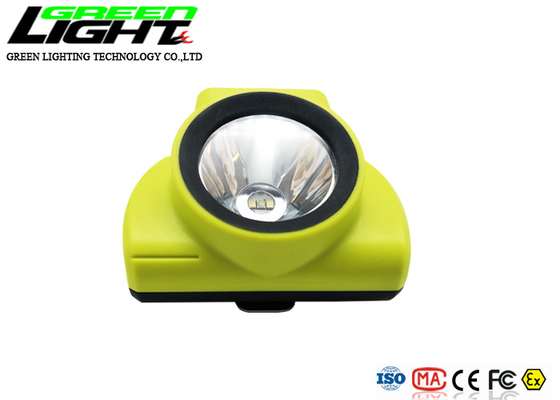 IP68 18000LUX 6800mAh Rechargeable Mining Cap Lamps high illuminous, wire and wireless available