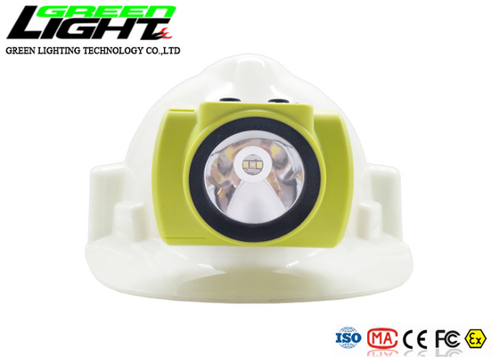 IP68 18000LUX 6800mAh Rechargeable Mining Cap Lamps high illuminous, wire and wireless available