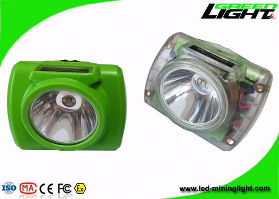 OLED Screen PC Waterproof IP68 Led Miners Cap Lamp