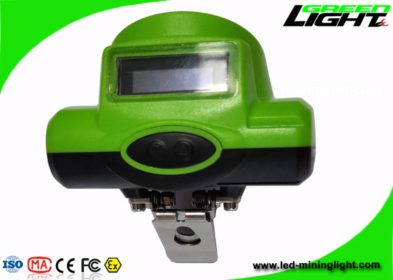 OLED Screen PC Waterproof IP68 Led Miners Cap Lamp