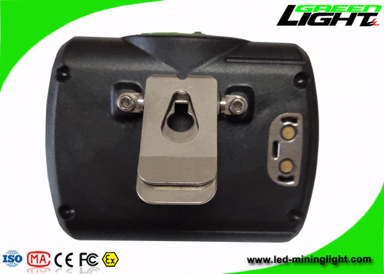 Personal Safety 10000lux OLED Screen Led Miners Cap Lamp