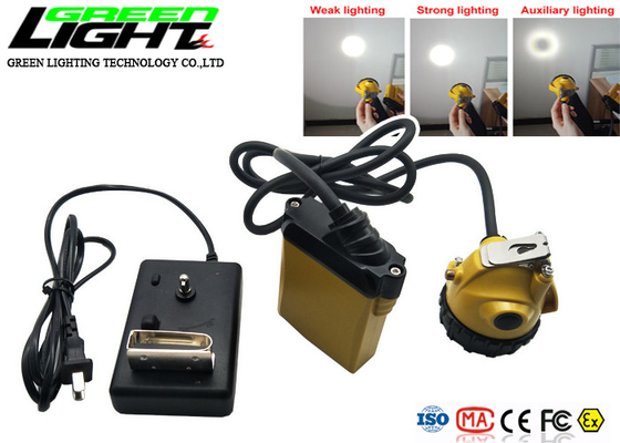 ATEX CE IP68 25000LUX Underground Cap Lamps