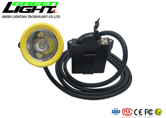 Lithium Battery 1.67W 10000lux 216lum Miner Head Lamp